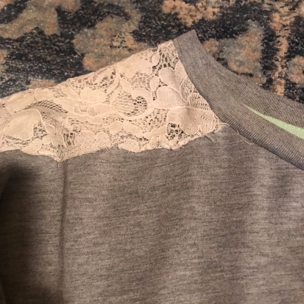 Gray sweater